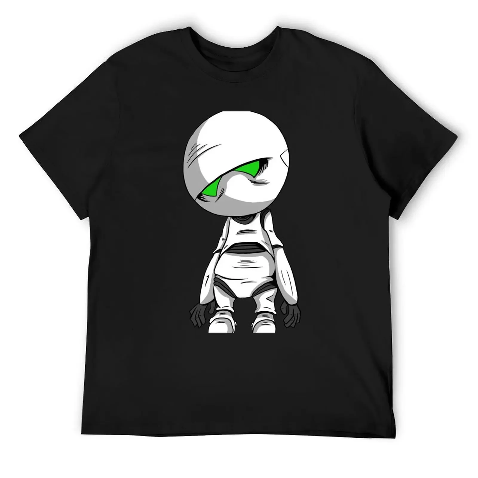 Marvin the Paranoid Android (no quote) T-Shirt anime figures anime tshirt graphic tee shirt aesthetic clothes mens t shirt