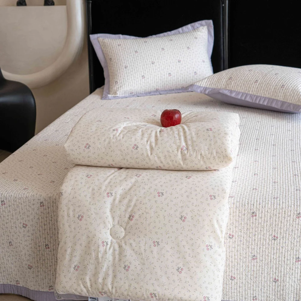 

Летнее одеяло класса А из хлопка с наполнителем из соевого волокна, мягкое, прохладное, тонкое, для кондиционированных помещений, машинная стирка