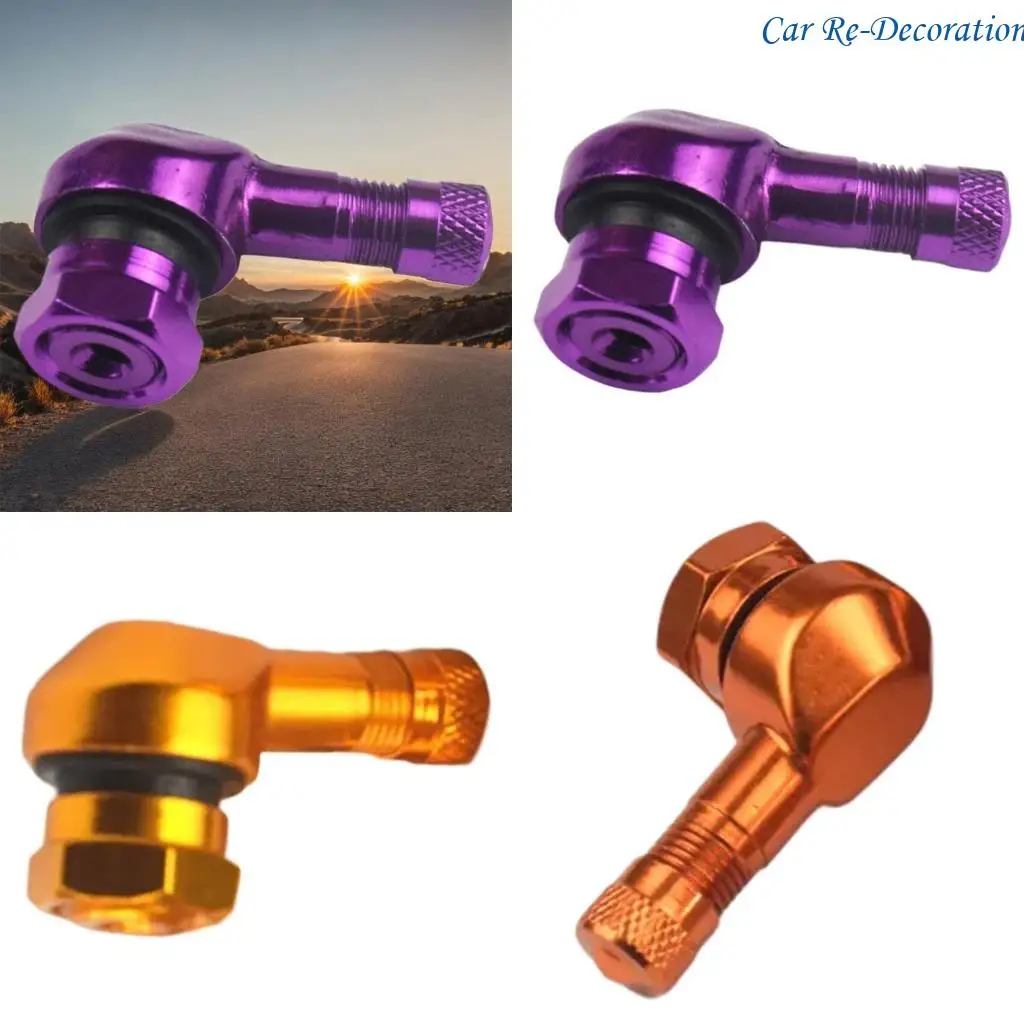 

R58D Motorcycle Tire Valves Stems Replacement 90 Degree Wheel Tire Stem for Motorbike