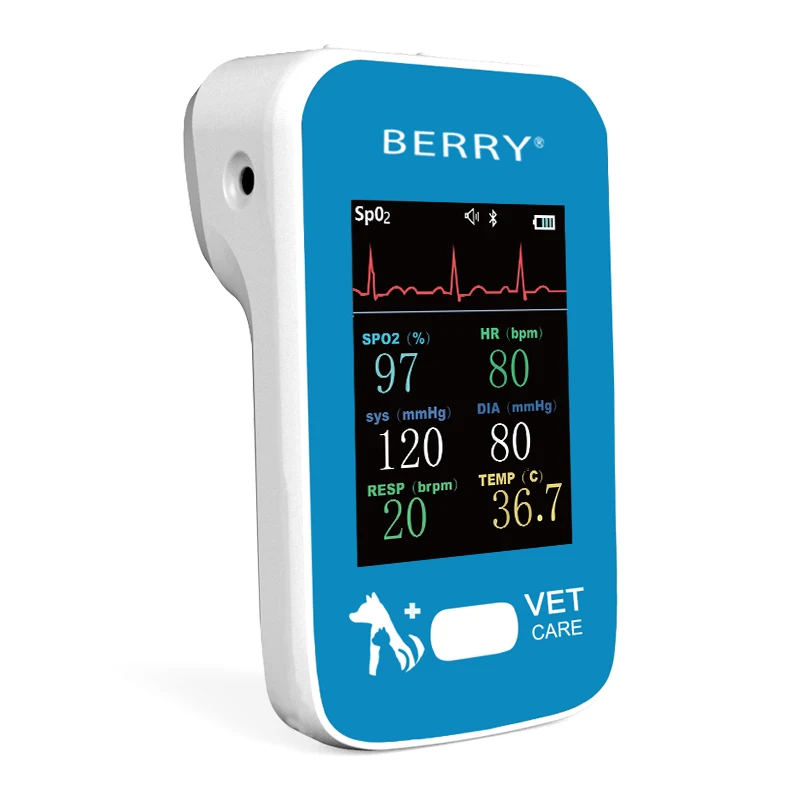 BERRY cat dog veterinary vet pet bl ood pressure mo nitor CE portable mo nitor veterinary CHEAP PRICE veterinary mo nitor device