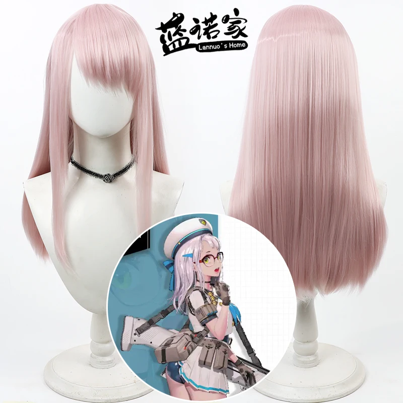 

Игра Goddess of Victory: Nikke Nen Cos Косплей Парик Хэллоуин Карнавальная вечеринка Реквизит Синтетические волосы Термостойкое волокно + Кепка для парика