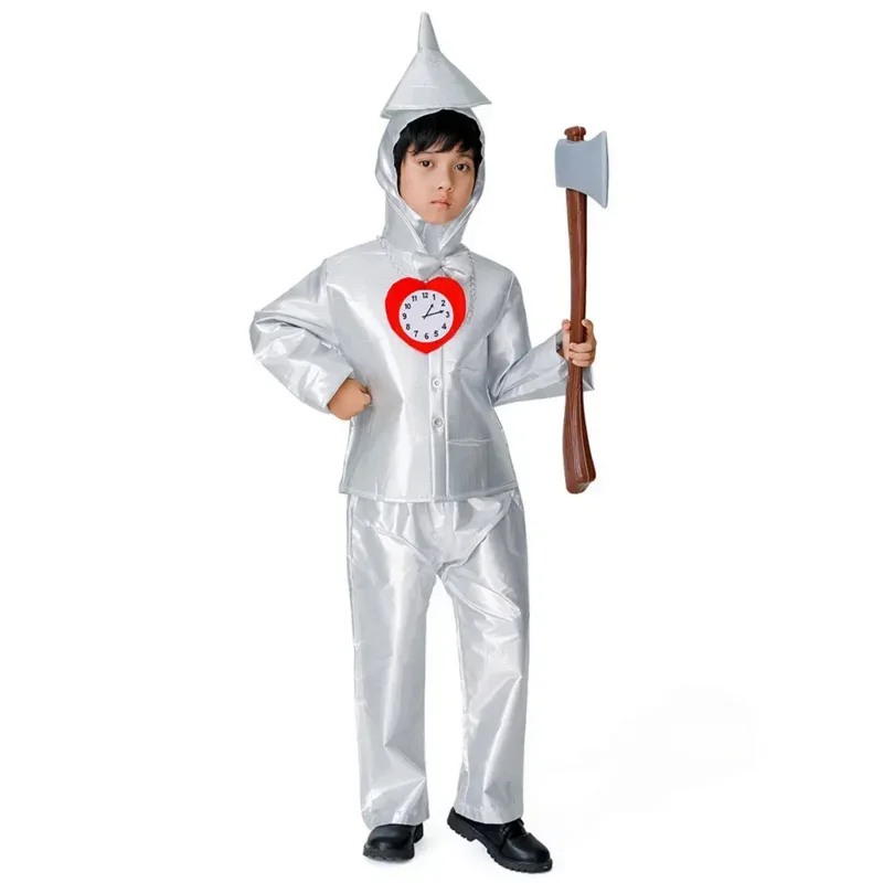 Tovenaar Van Oz Tin Man Kostuum Jongens Jongen Kinderen Halloween Klassieke Kostuums Cosplay