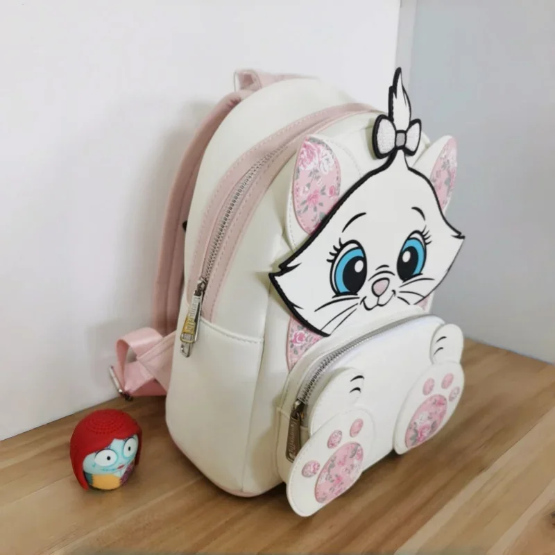 

Hot New Loungefly Disney Mary Cat Cartoon Backpack Anime Peripheral Cute Backpack For Women Backpack For Girl Holiday Gifts