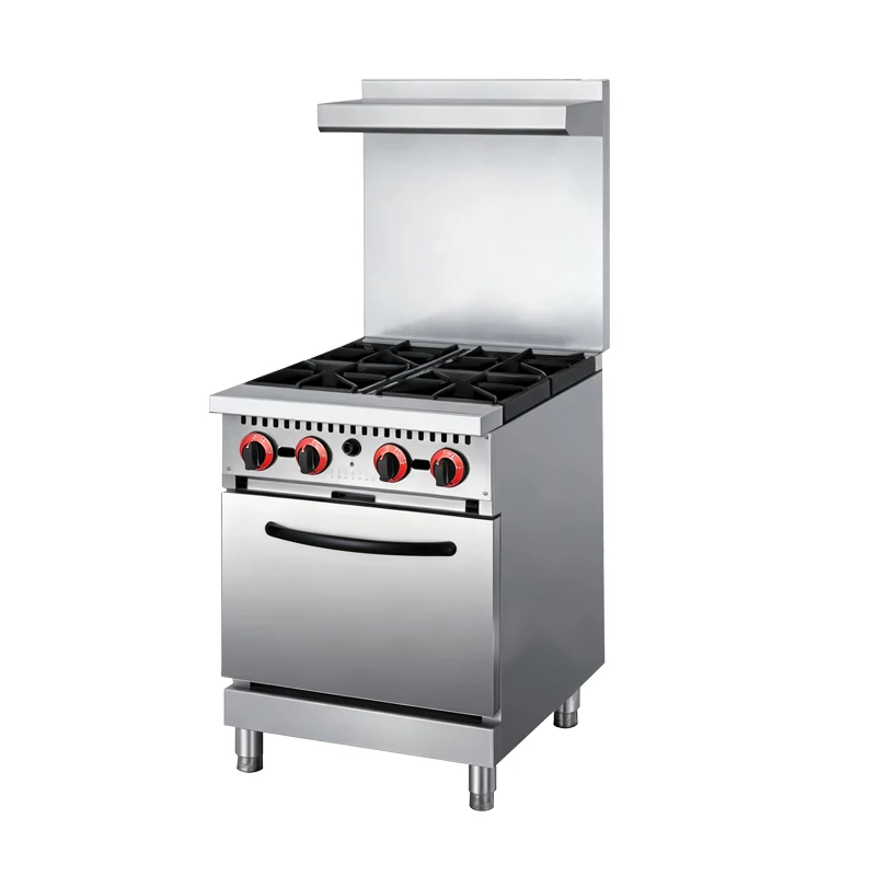 Commercial Industrial Stainless Steel Kitchen 4/6/10 Burner Upright North American Design Gas Stove Oven Grill