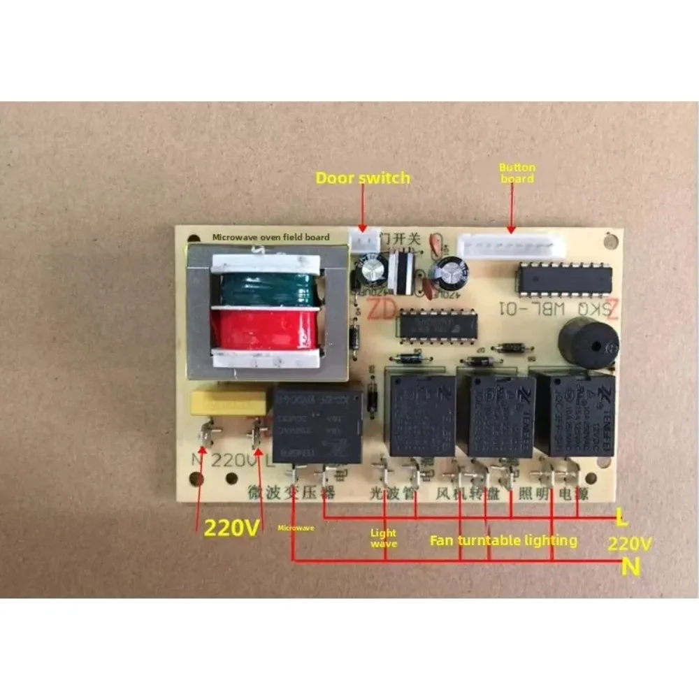 

Microwave oven universal computer board modification board, circuit board repair parts