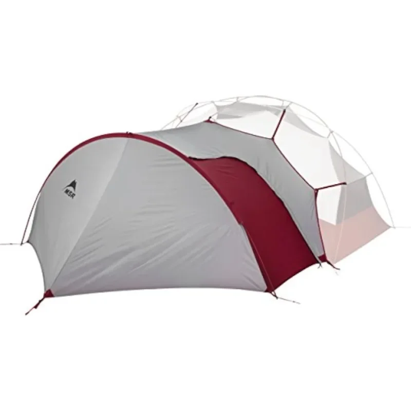 

Gear Shed Tent Attachable Shelter for Elixir & Hubba Tents,white/Red, count of 2, WHITE/RED