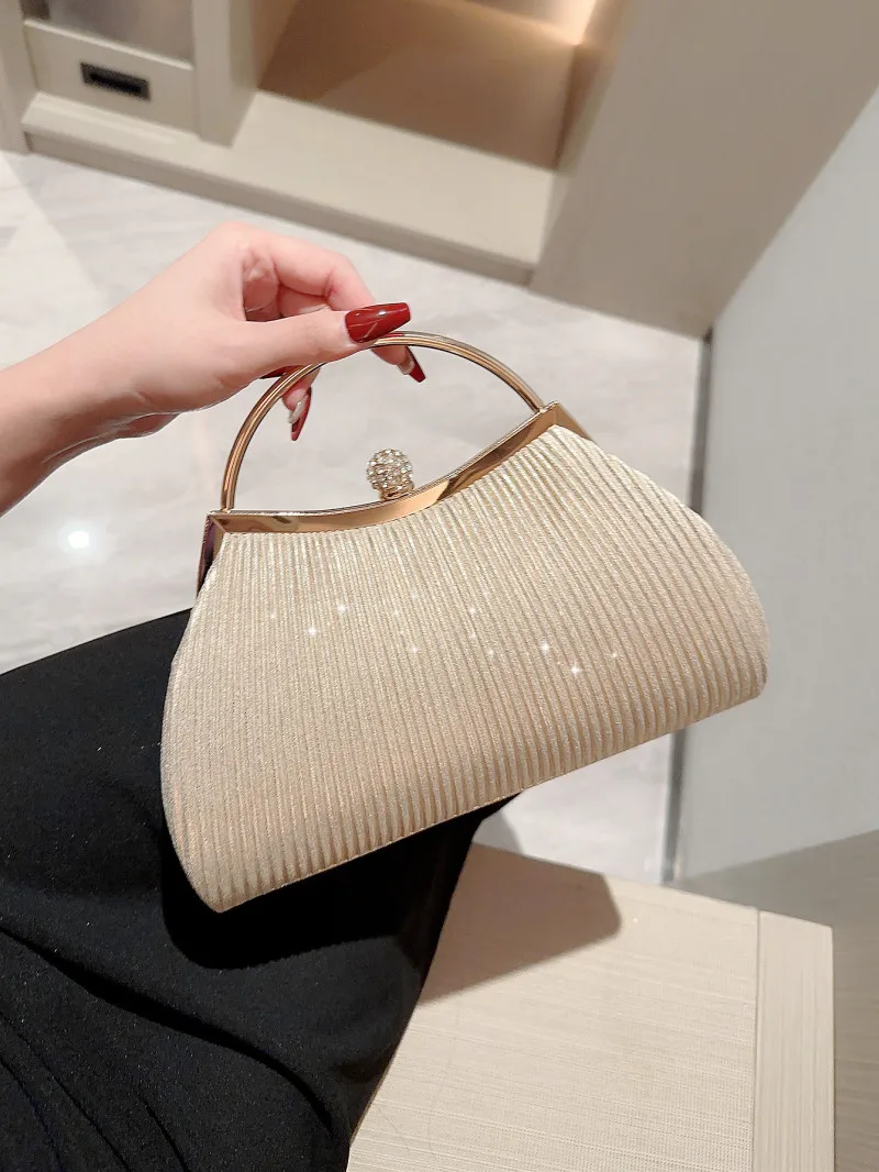 Luxurious Texture Clutch Bag Evening Dress Bag Women's Handbag Evening Banquet Bag Party Bag Prom Bag