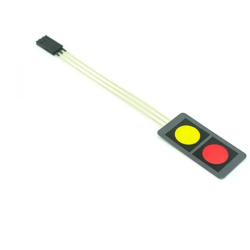 Panel de interruptor de membrana, botón, modificación de coche, luz de coche DIYHorn, 1 tecla/2 teclas/3 teclas/4 teclas, extensión