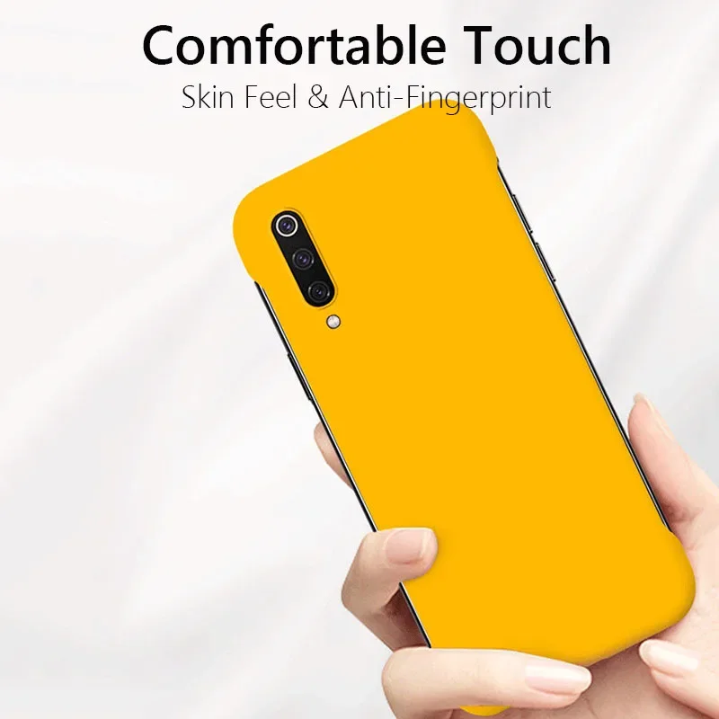 Frameless Slim Matte Hard PC Back Cover Case For Xiaomi Mi 9 Mi9 ShockProof Fundas Coque