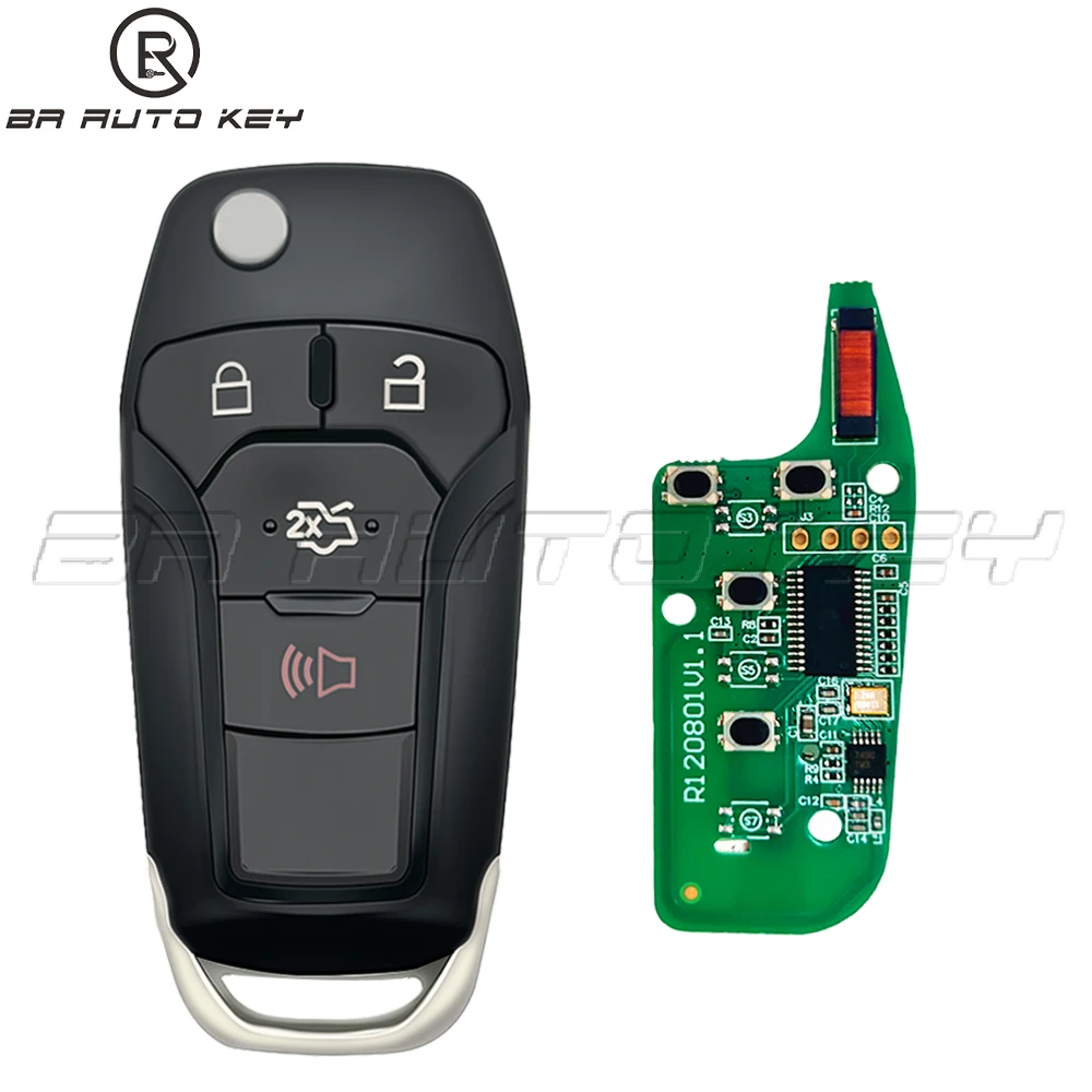 

4 кнопки дистанционного ключа автомобиля для Ford\Explorer F150 2013 2014 2015 2016 2017 FCCID: N5F-A08TAA 902 МГц 315 МГц ID49 чип HITAG HU101