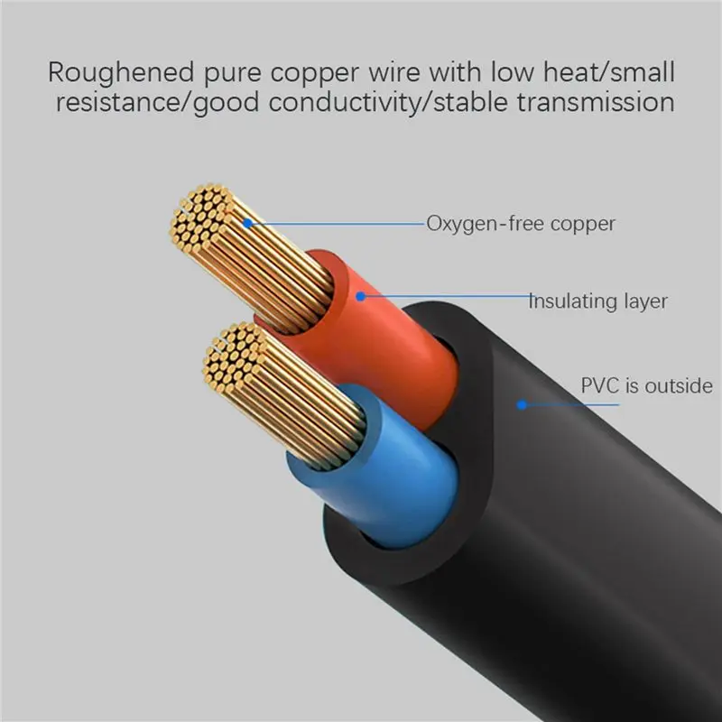 10X IEC320 C8 To 2X C7 Y Split AC Power Cord, IEC Figure 8 Male To 2 Female 1 In 2 Out AC Power Cable-Y41A
