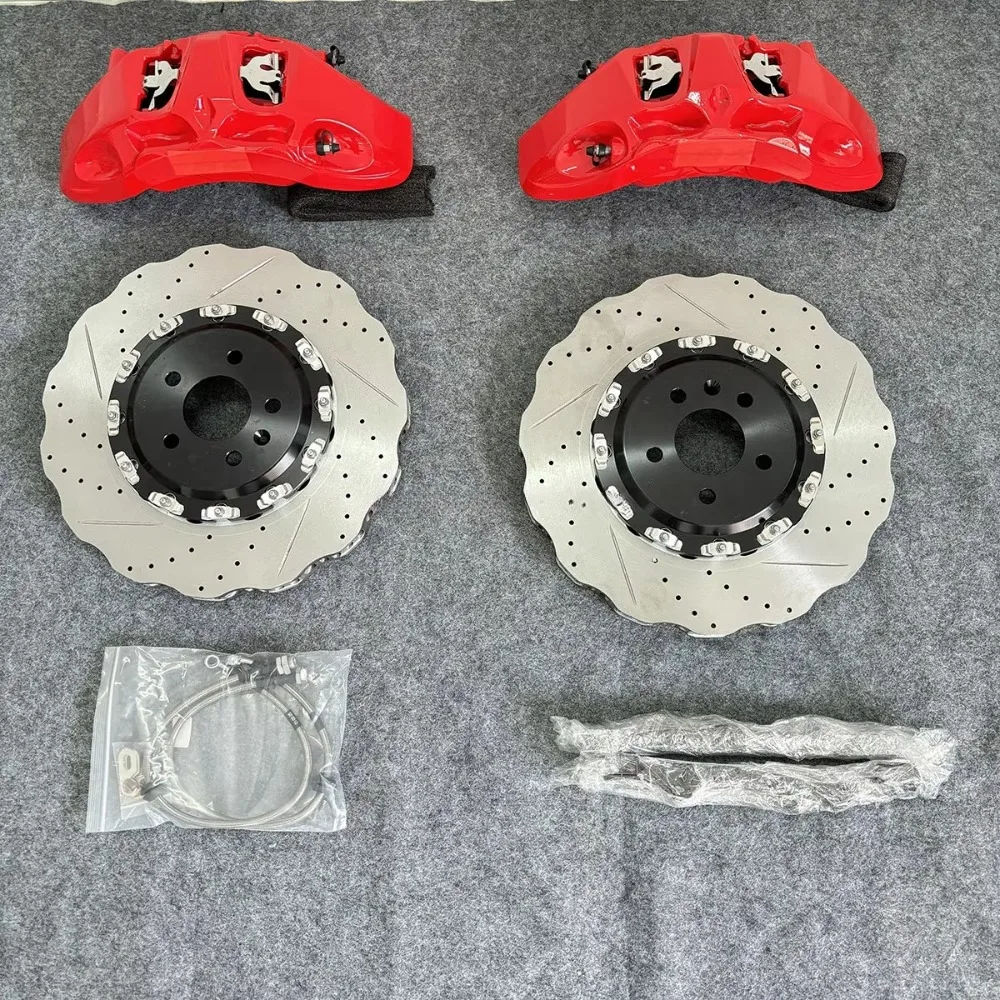 

9n Brake Caliper Kit 6 Piston Caliper Kit 6 Piston Brake Caliper Kit 405mm for B8 S4 Brake System for S4 S5 S6 RS4 RS5