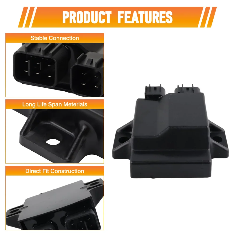 Ignition CDI Module Box Replacement For Nissan Tohatsu 8 HP 9.8 HP Outboard 2004-2009 2010-2014 3AA-06060-0 3AA060600 3AA-06060