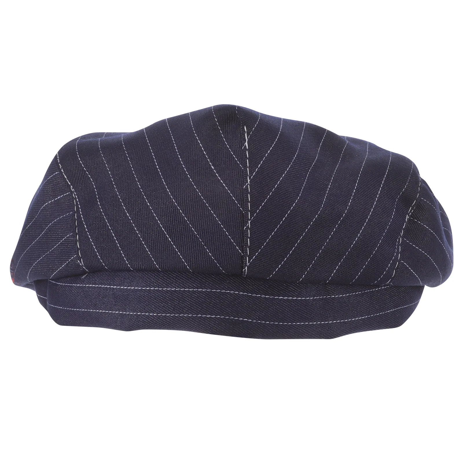 

for Men Women Blue Striped Restaurant Chef Hats Comfortable Wear resistant Kitchen Serving Hat Cooking Hat Stylish Chef Cap