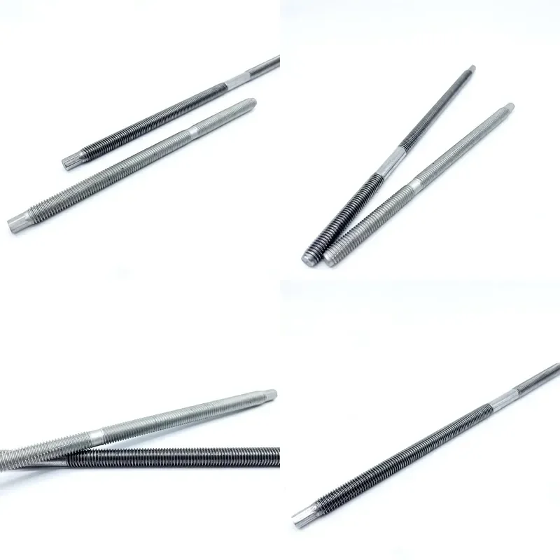 for  Carbon Steel Solar Panel Mounting Stud Bolts Double Ended Threaded Fastening Bolts  Photovoltaic Mounting Systems