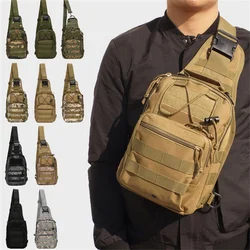 Outdoor Tactical Shoulder Bag Sport Travel Chest Bag For Men Women Tactical Sling Backpack Camping Hiking Hunting Carry Bag ﻿