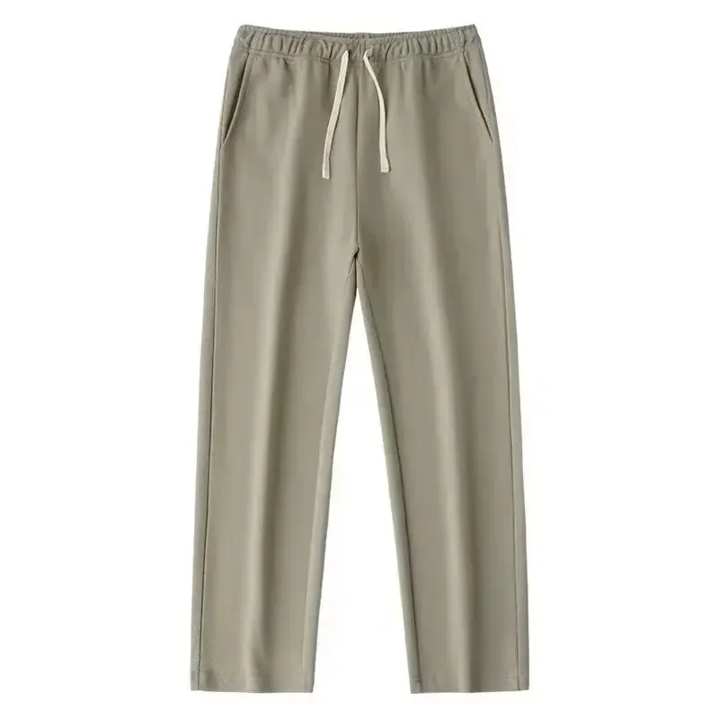 Sweatpants Breathable Sportswear Drawstring Wide Leg