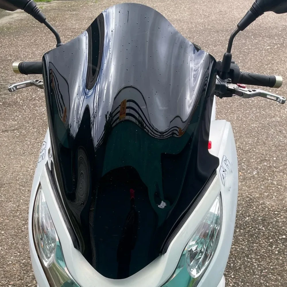 

PCX150 Windscreen For Honda PCX 125 150 2010 2011 2012 2013 2014 PCX125 Windshield Motorcycle Accessories Screen Double Bubble