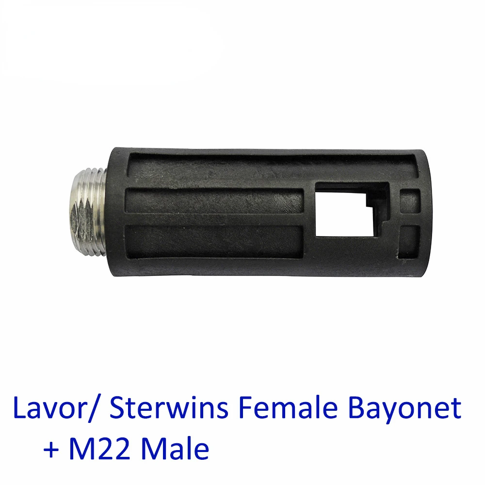 Pressure Washer Adapter Car Washer Connector for Lavor Sterwins Champion Vax Craftsman Deko Parkside Briggs bayonet fitting M22