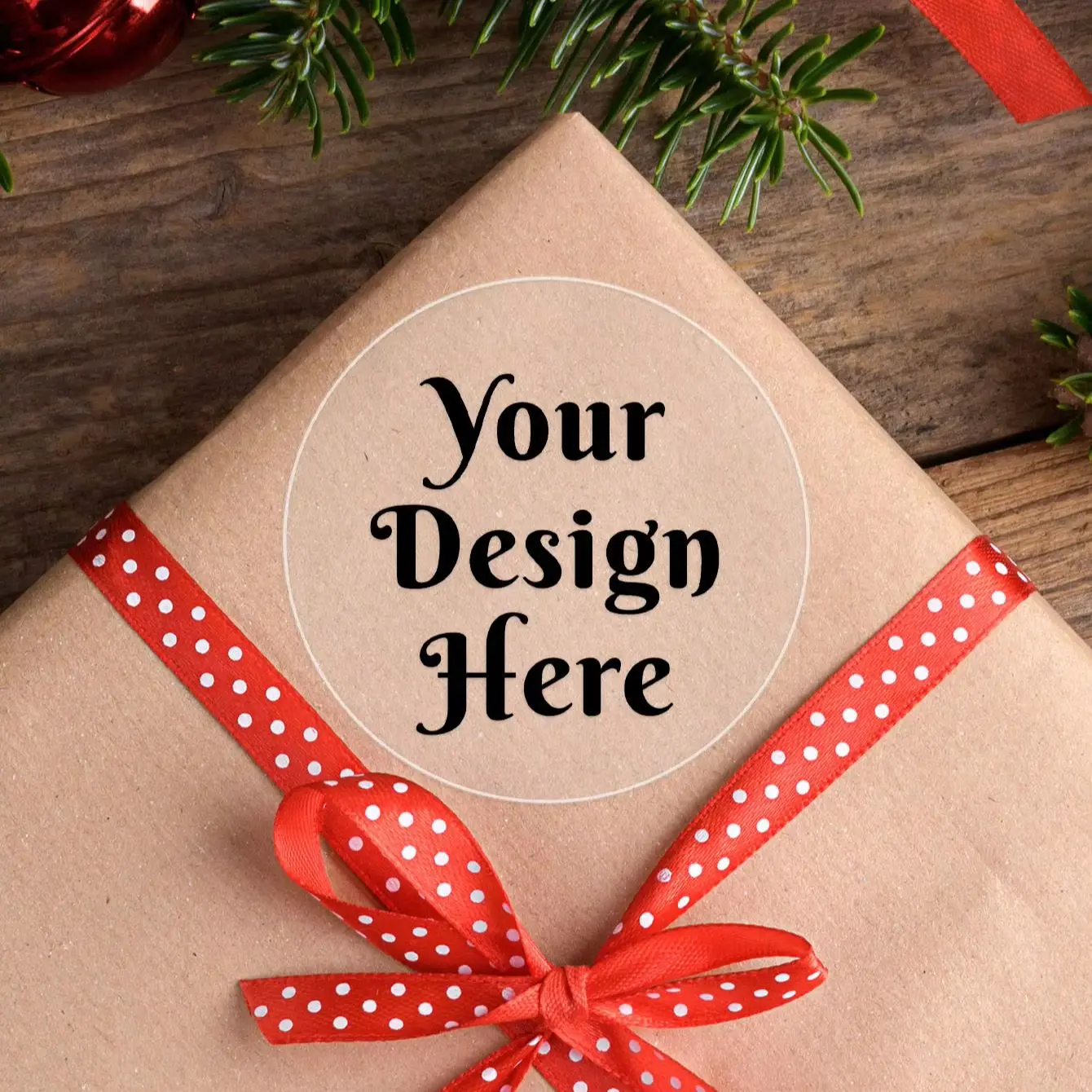 1-180PCS Custom Round Waterproof Stickers with Personalized Text & Images for Office, Files, Folders & Envelopes Labels