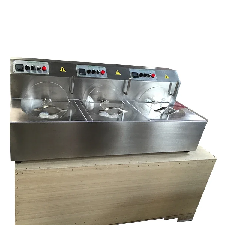 New 15kg Per Batch Capacity Chocolate Tempering Machine Chocolate Melting Machine
