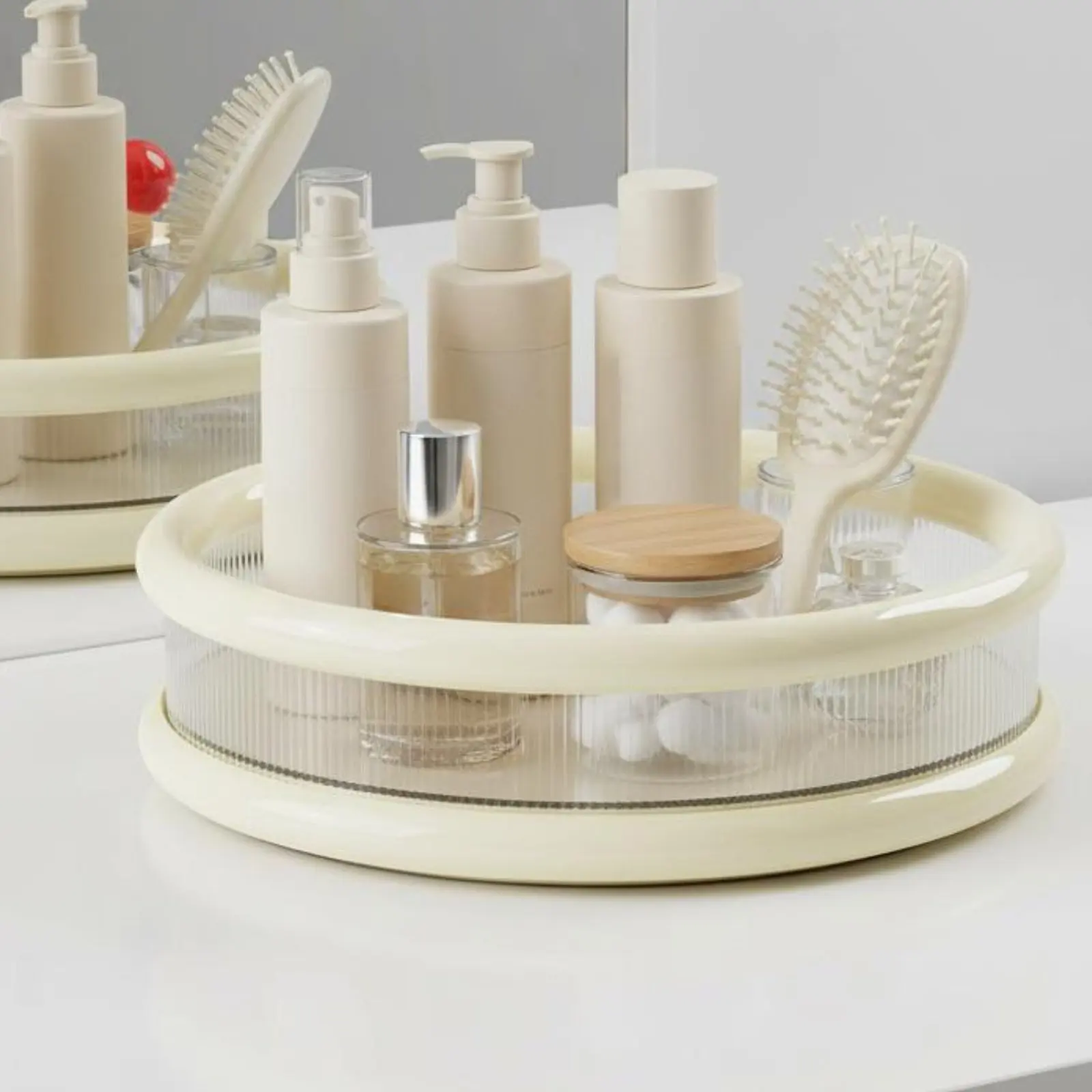 

Вращающийся на 360 градусов органайзер-поднос с устойчивым основанием, большой емкости, для специй