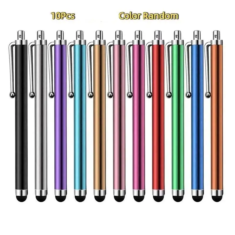 10 Pcs High Sensitive Universal Touch Drawing Stylus Pen Compatible With Tablet Smartphone Touch Screen