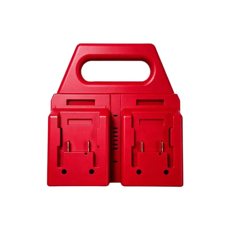 Portable Battery Holder 4 Slots For Hans 18V Batteries- Carrying Tool Case Storage Organizer Rack