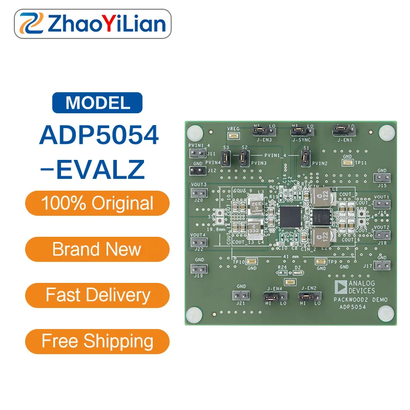 For ADP5054-EVALZ Four Channel Synchronous Buck Power Evaluation Board