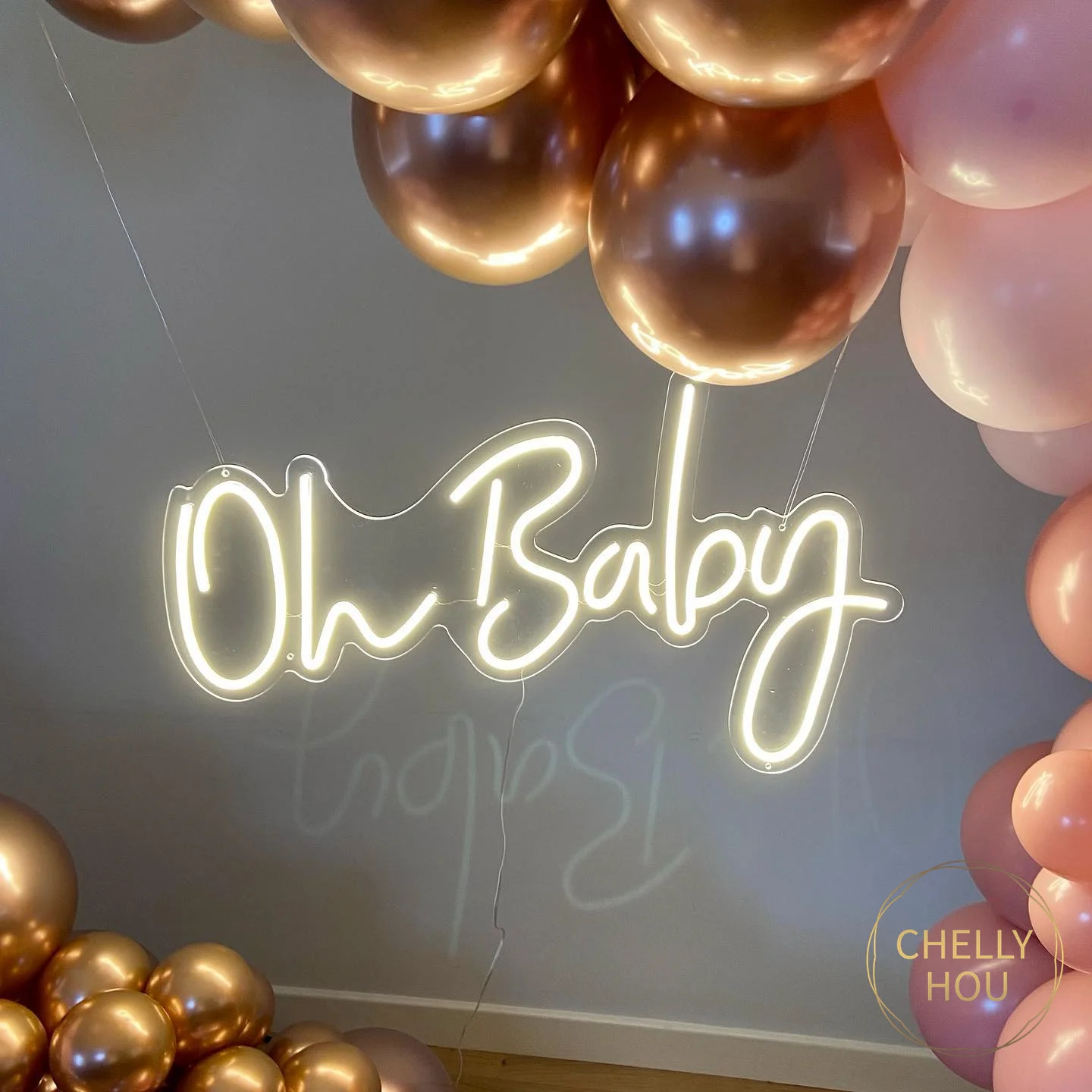 

Неоновая вывеска «Oh Baby», персонализированная неоновая LED-вывеска для малышей, неоновая подсветка для детского праздника, декор для стен, детский настенный светильник, украшение для спальни