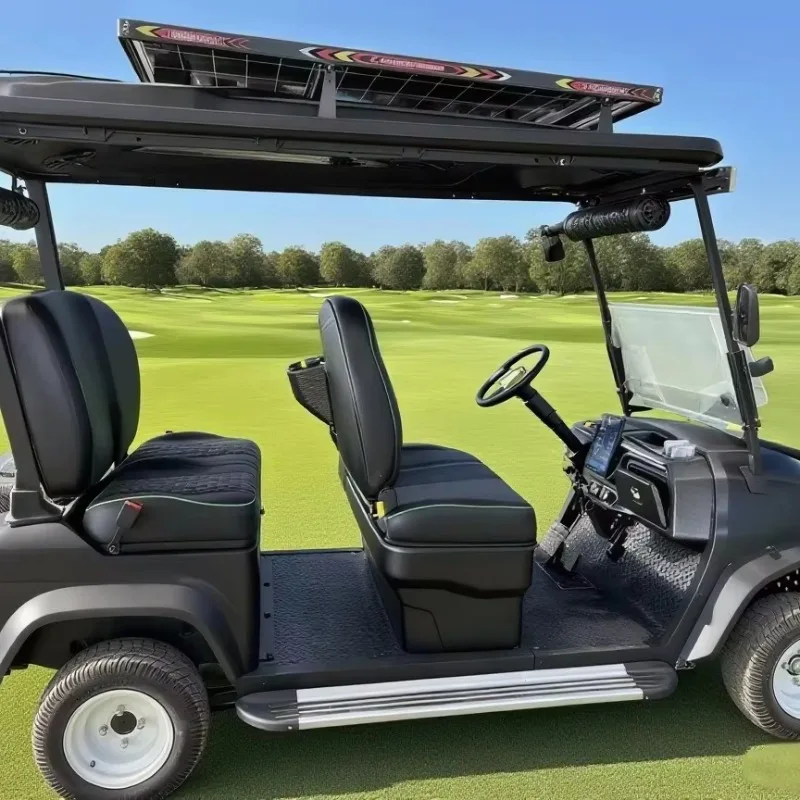 4-Seater Luxury High-End Golf Cart - Premium Comfort Fully Equipped for Golf Courses