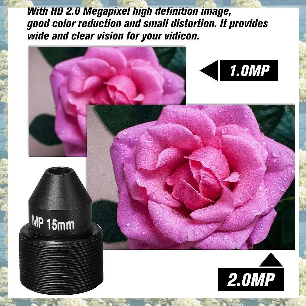 

Новый HD 2,0-мегапиксельный объектив-обскура M12 CCTV MTV Board 15 мм объектив 1/2,7 дюйма с диафрагмой F1,6 28,3 градуса для камер видеонаблюдения