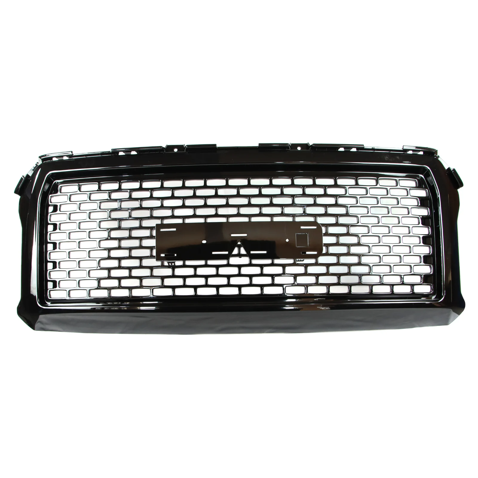 

Передняя решетка автомобиля для GMC Sierra Sierra 1500, глянцевая черная решетка 2014-2015 гг.