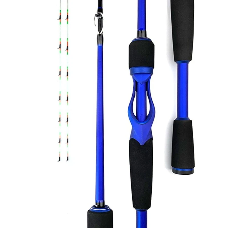 

Raft rod double tail handle Raft water drop wheel micro lead cutting valve Boat fishing Carbon material