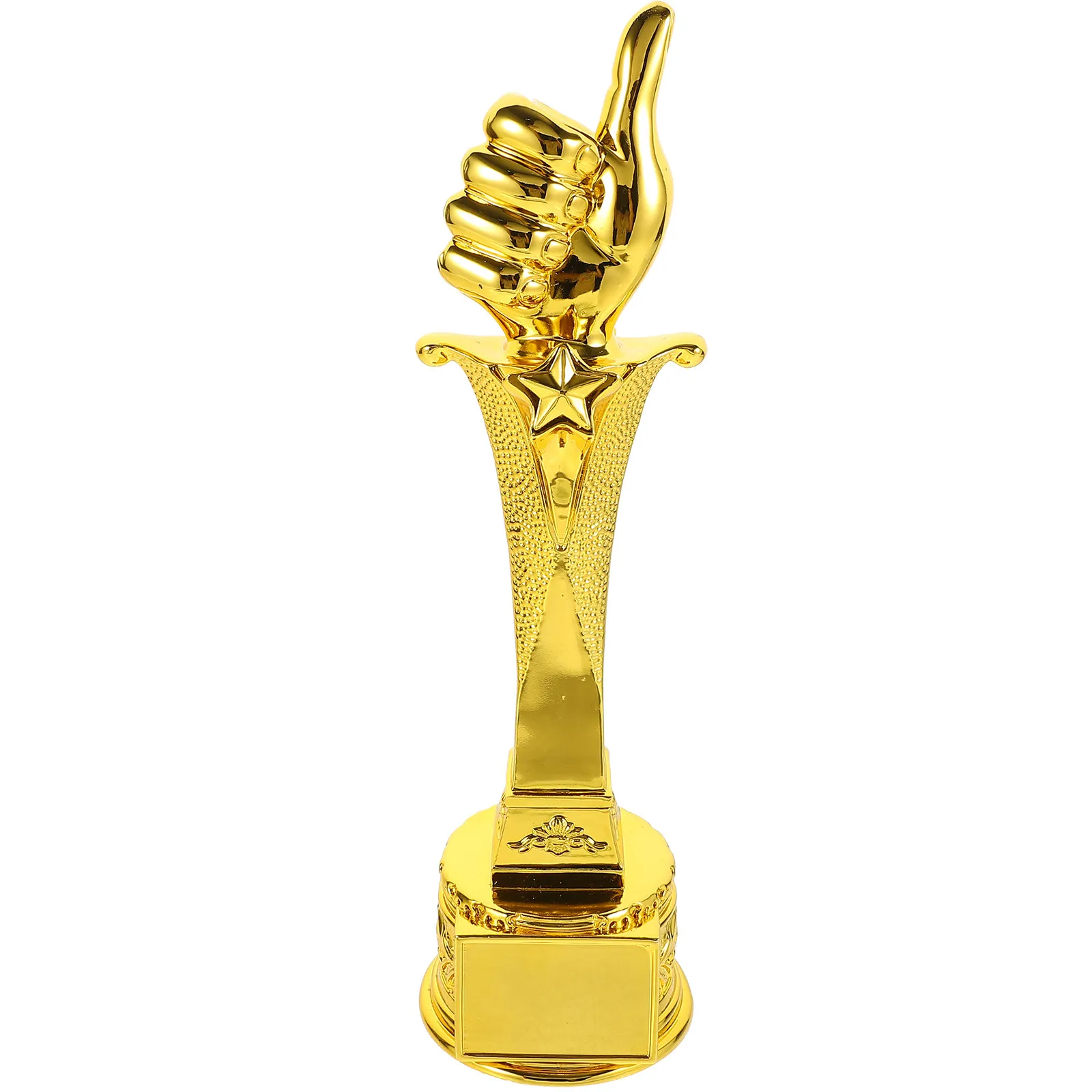 

Resin Thumb Trophy Decorative Award Trophy for Competition Party Game Decoration Exquisite Craftsmanship Realistic
