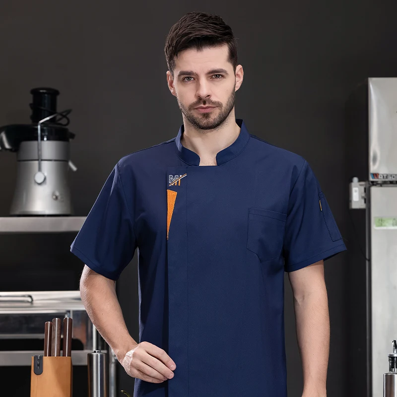 Chef's Jacket Bakery Uniform Workplace Uniform Men's Cook's Jacket Coat for Cook Male Chef Coats Chef Shirt for Men