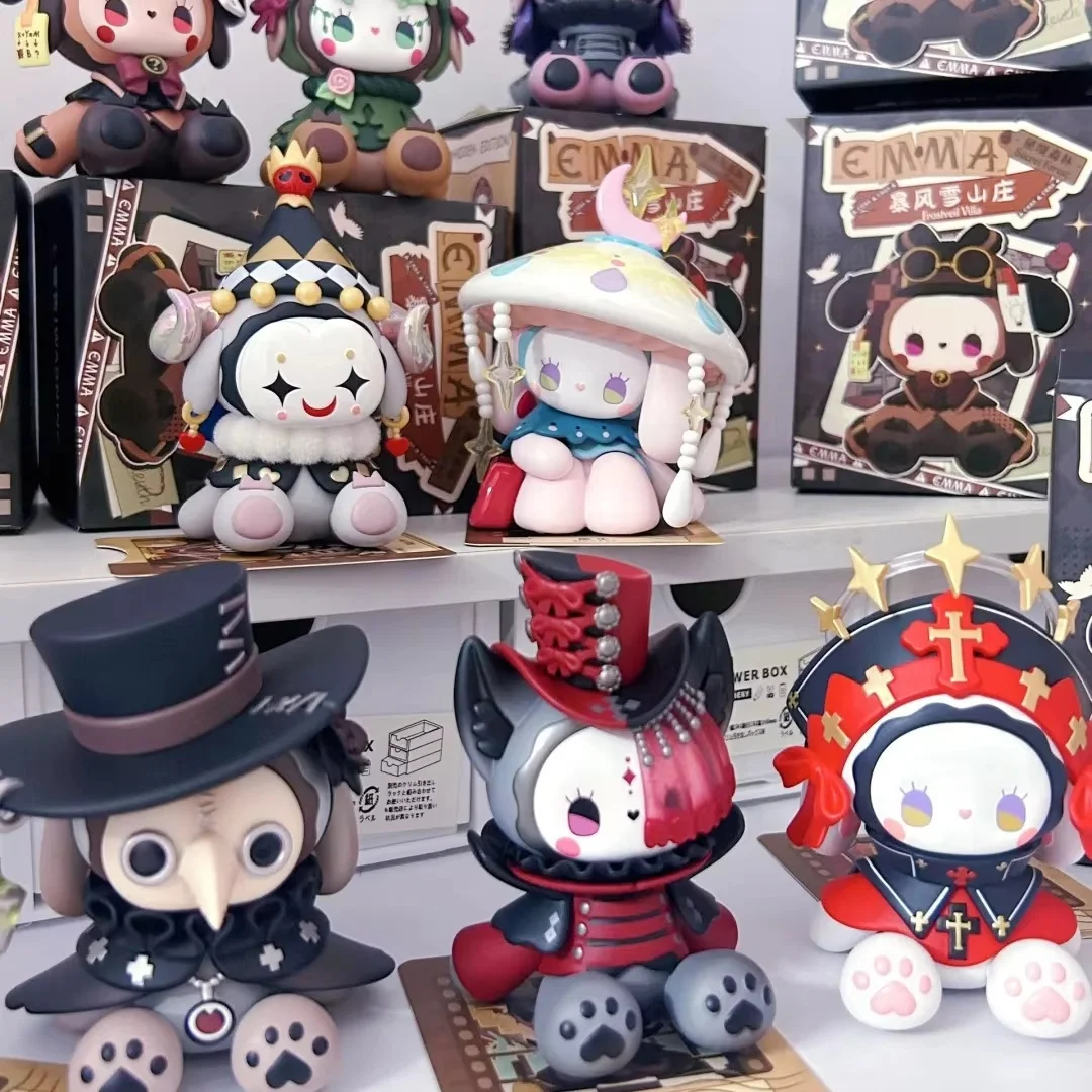 إيما ميجينغ يدوية الصنع غابة بليزارد جبل فيلا صندوق أعمى لعبة زخرفة قابلة للجمع للفتيات فكرة هدية عصرية فريدة من نوعها