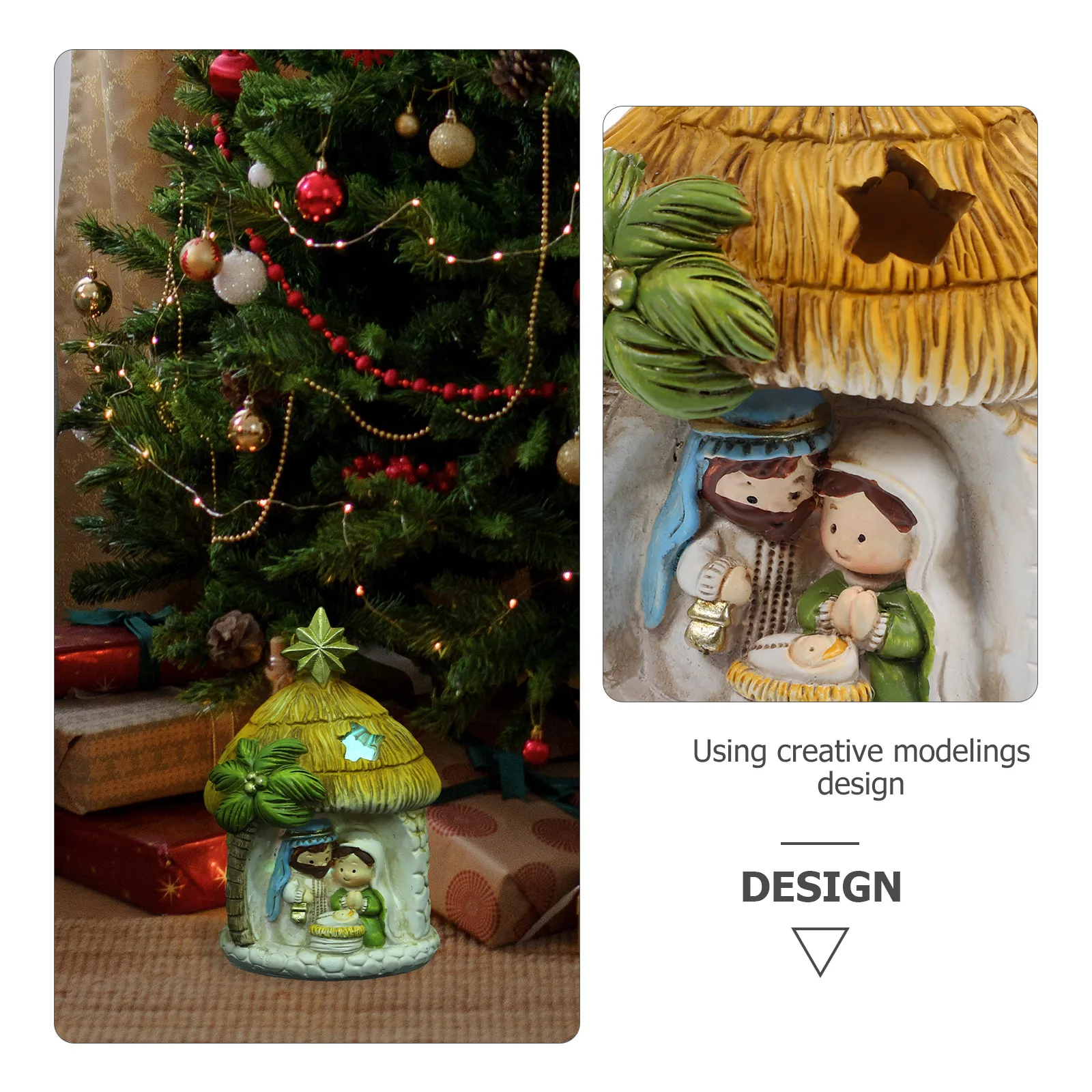 

Exquisite Resin Jesus Religious Christmas Decoration For Tree Home Display Large Scene Ornament Baby Jesus