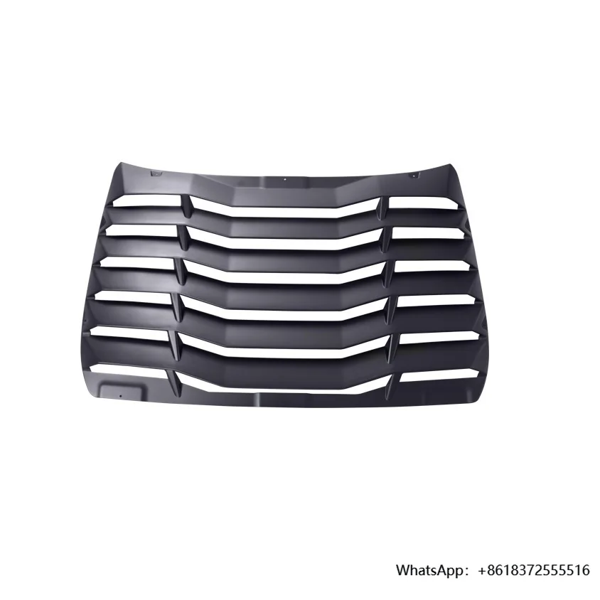 

daRear Window Louvers Rear Air Vent Sun Shade Vent Cover for 2016-2020