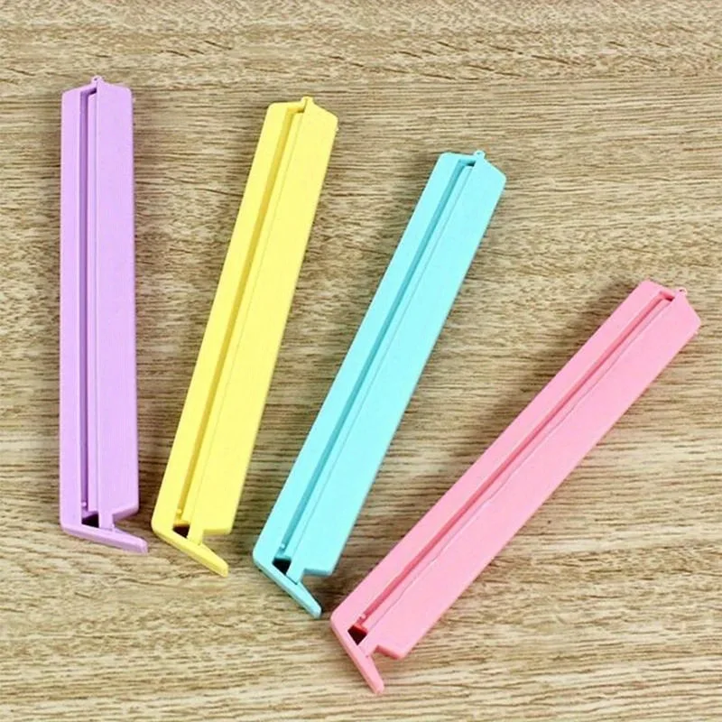 1 Sizes Portable New Kitchen Storage Food Snack Seal Sealing Bag Clips Sealer Clamp Plastic Tool Kitchen Accessories