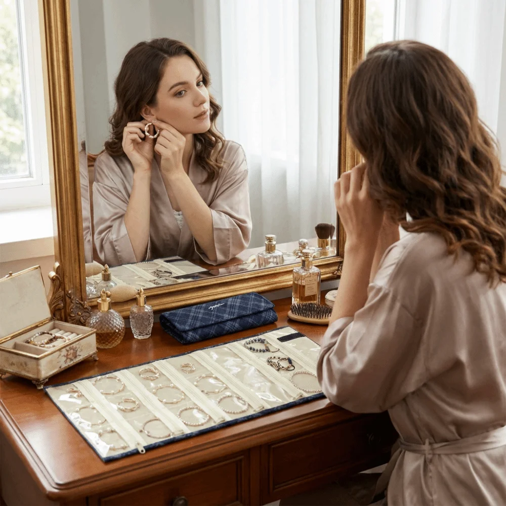 

9/18 сетка, сумка для демонстрации ювелирных изделий, прочный портативный браслет, защитная сумка, нежный элегантный органайзер для ювелирных изделий, дисплей для ювелирных изделий