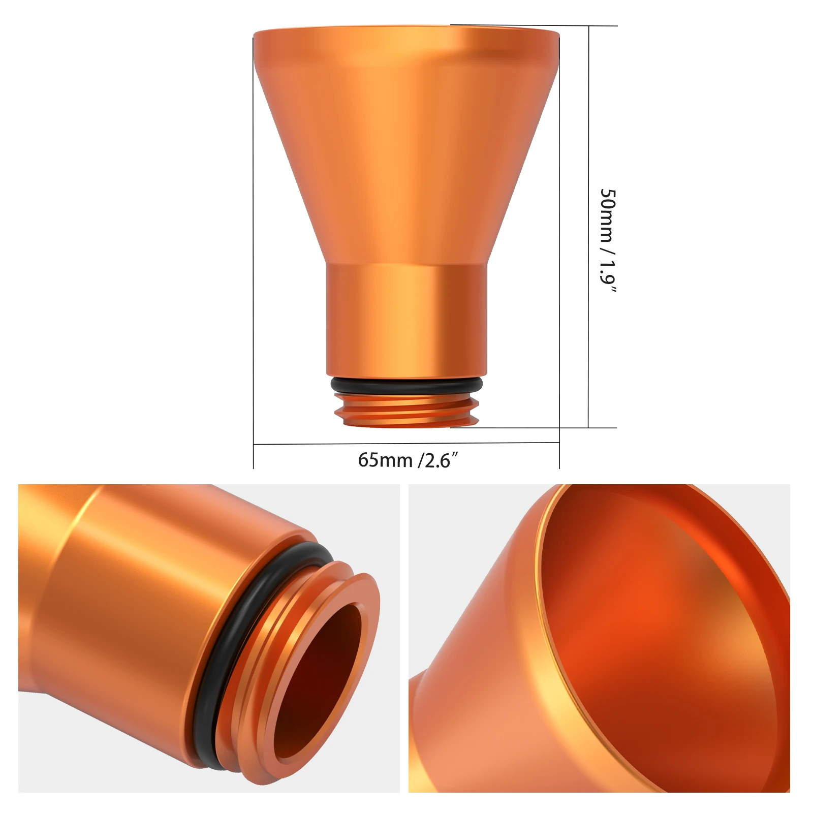 For KTM EXC 300 EXC-F 350 SX 125 SXF 450 2001-2022 Oil Filler Funnel For Husqvarna TE 300 TE 250 FE 350 FE 450 FE 501 2014-2022