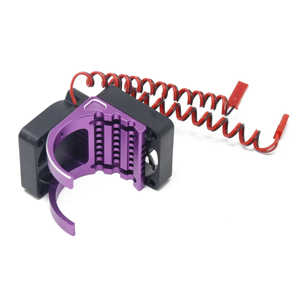 42 مللي متر محرك مزدوج المروحة تبريد بالوعة الحرارة ل Traxxas 1/10 MAXX E-Revo E-Maxx قمة Arrma 1/8 Kraton Talion Typhon RC سيارة #5