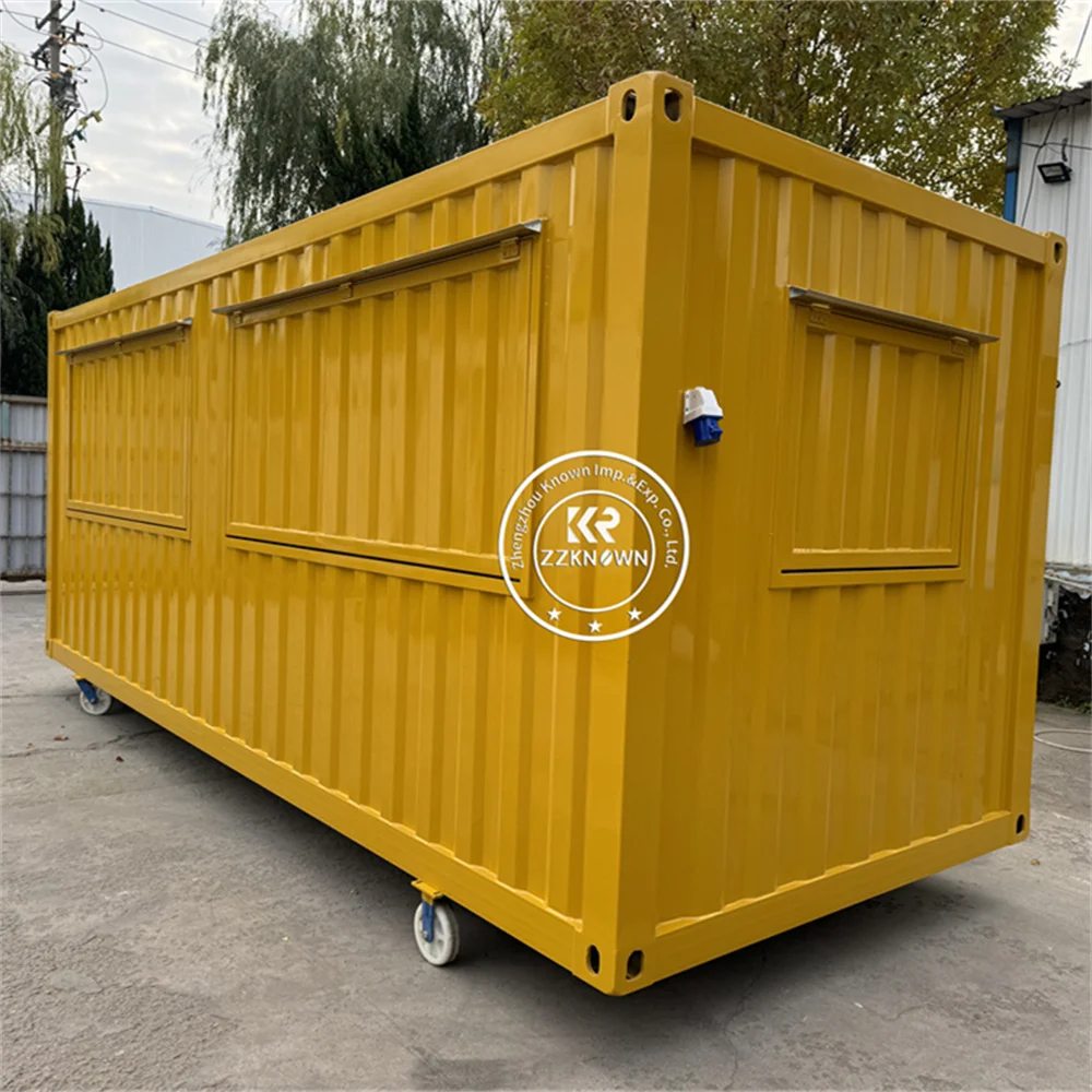 

Mobile Shop Container Beach Bar Kiosk Coffee Shop Restaurant Kiosk Ice Cream Coffee Vending Street Container Bar