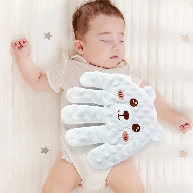 Il cuscino lenitivo per l'aiuto al sonno del bambino schiaffo automaticamente il sonno del palmo della peluche Confortevole sicurezza elettrica Il sonno accarezzante per bambini lenisce le palmi