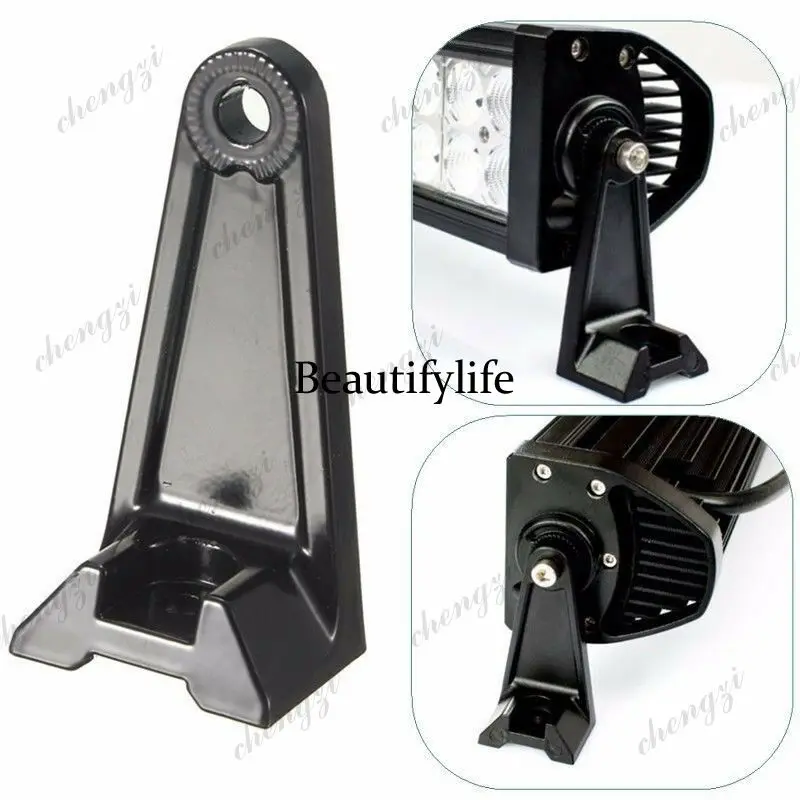 Automotive LED lamp spotlight modification installation, work light, strip, base fixing bracket - view 6