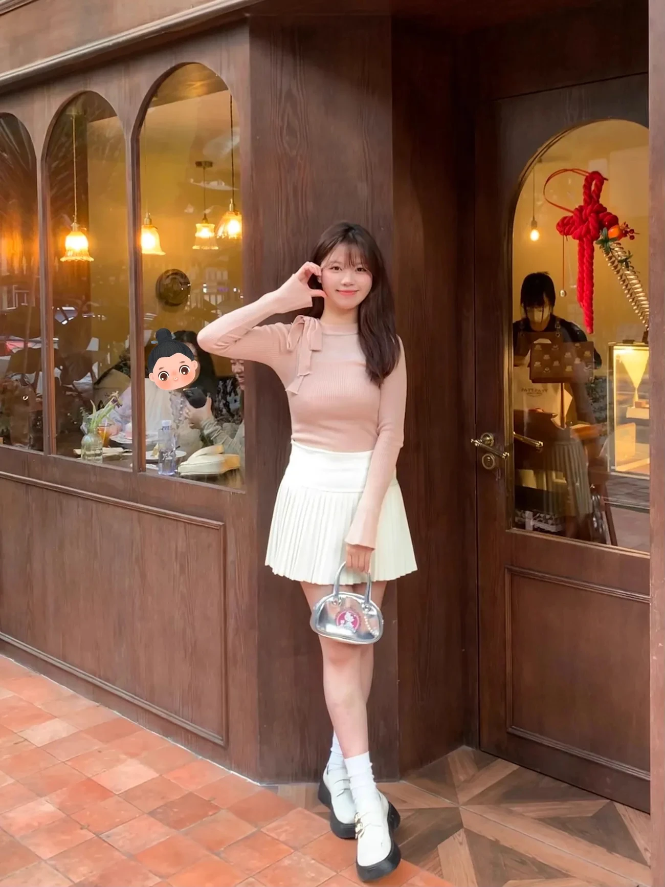 

Женские вязаные топы в стиле пэчворк с бантом, осень 2022, милый однотонный облегающий пуловер с длинными рукавами, свитер с нежным низом