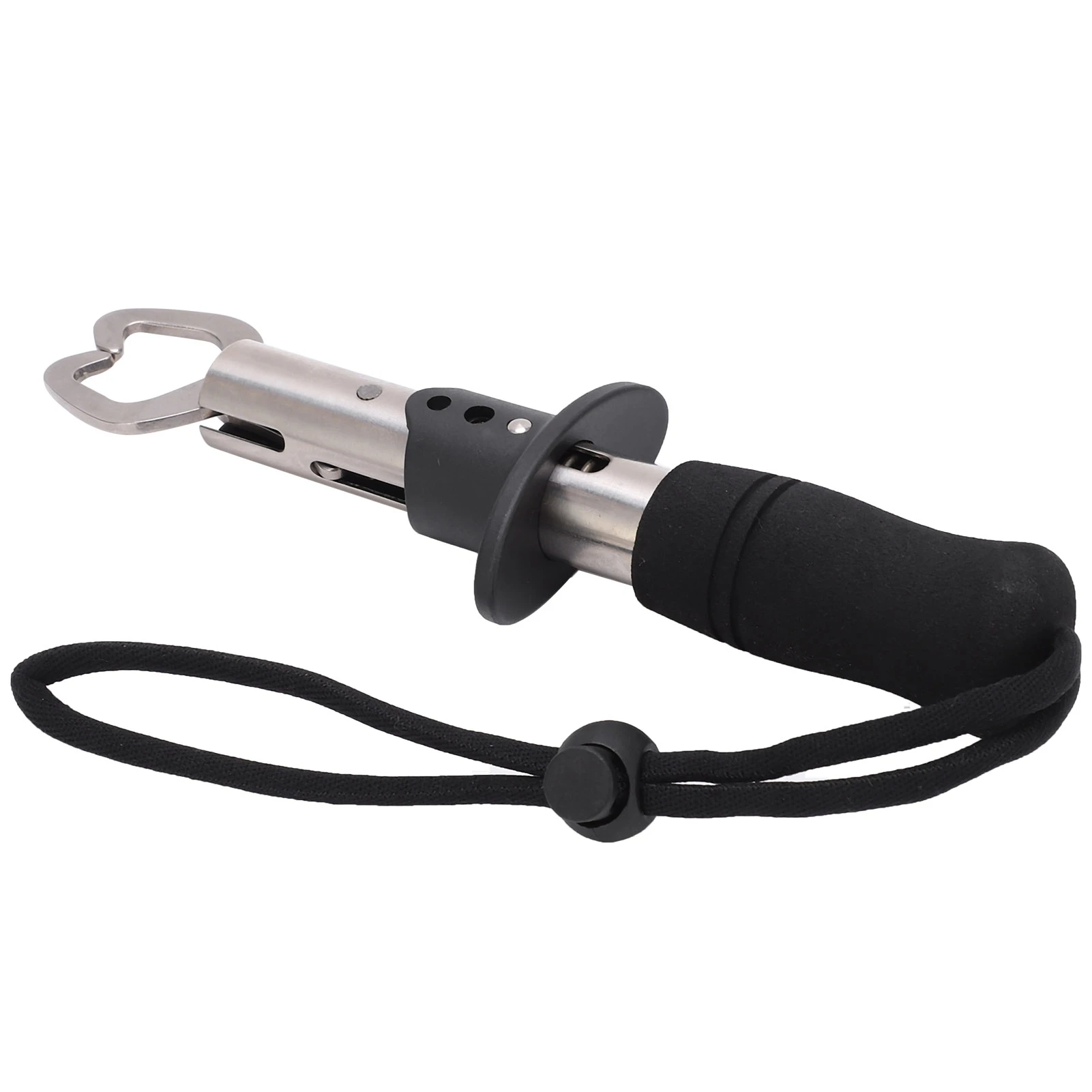 Fish Lip Gripper Stainless Steel Fishing Gripper Fish Holder Lip Clamp Fishing Tool Accessory