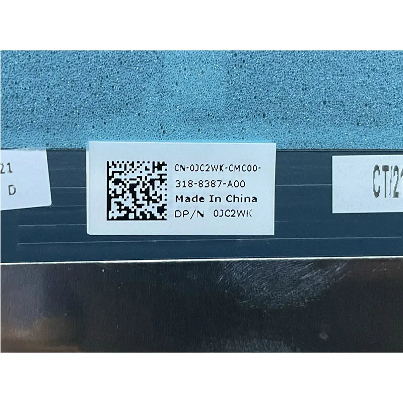 0JC2WK JC2WK كمبيوتر محمول شل شاشة الغطاء الخلفي غطاء الغطاء العلوي لديل انسبايرون 3500 3501 3505 اللون الأزرق