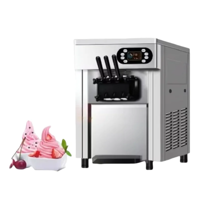 

Vertical Ice Cream Machine for Commercial Desktop Soft Ice Cream Making